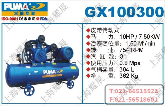 GX100300空压机，巨霸GX100300空压机，PUMA-GX100300空压机